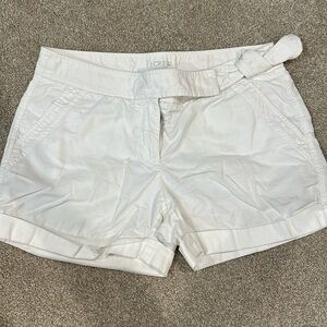 J. Crew White Shorts - size 6